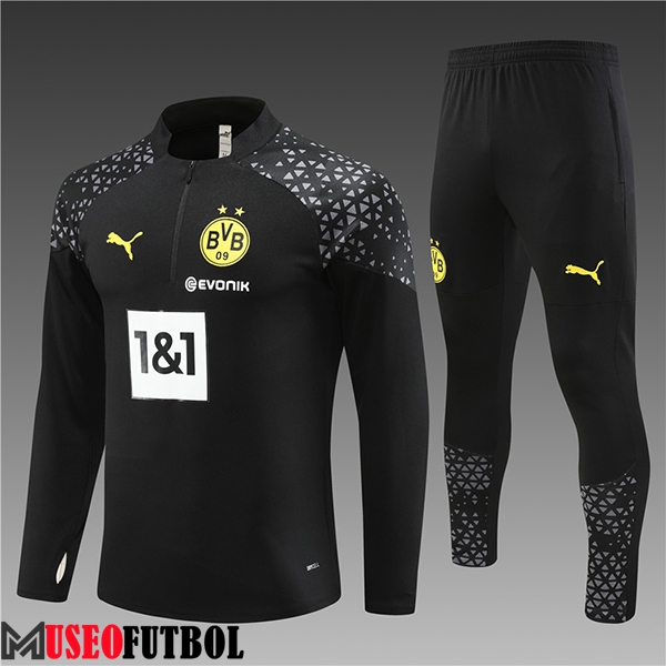 Chandal Equipos De Futbol Dortmund Ninos Negro 2023/2024