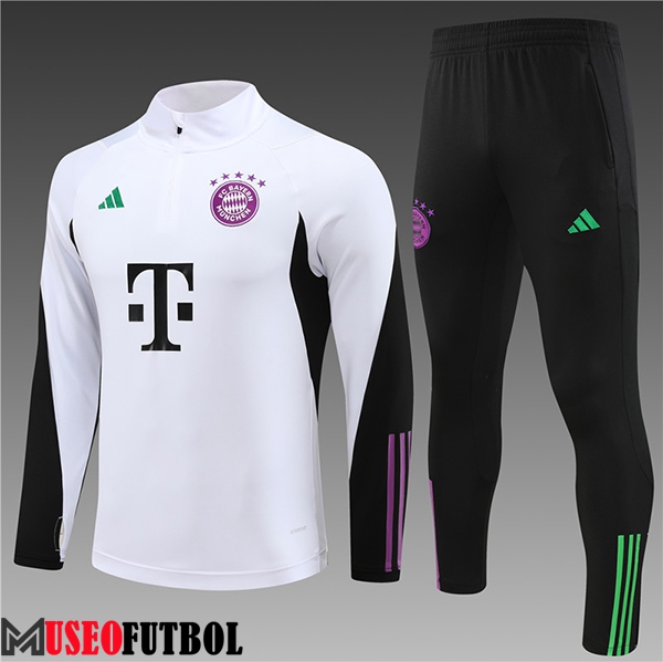 Chandal Equipos De Futbol Bayern Munich Ninos Blanco 2023/2024