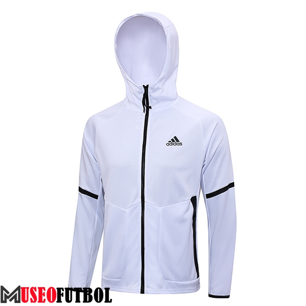 Chaqueta Con Capucha Adidas Blanco 2023/2024