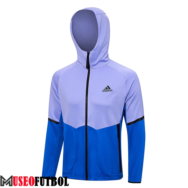 Chaqueta Con Capucha Adidas Azul/Violeta 2023/2024