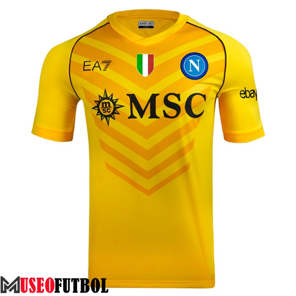 Camisetas De Futbol SSC Napoli Amarillo 2023/2024