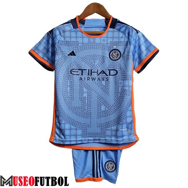 Camisetas De Futbol New York City FC Ninos Primera 2023/2024