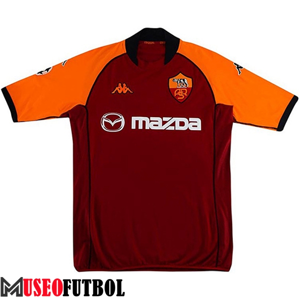 Camisetas De Futbol AS Roma Retro Primera 2002/2003