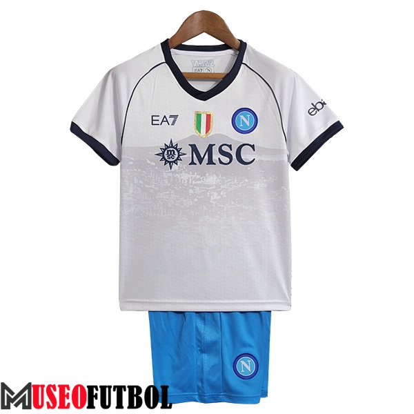 Camisetas De Futbol SSC Napoli Ninos Segunda 2023/2024