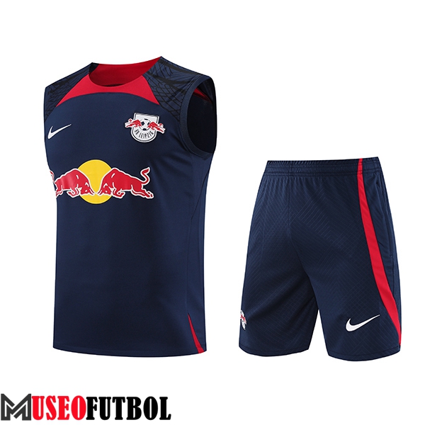 Camiseta Entrenamiento sin mangas + Cortos RB Leipzig Azul marino 2023/2024