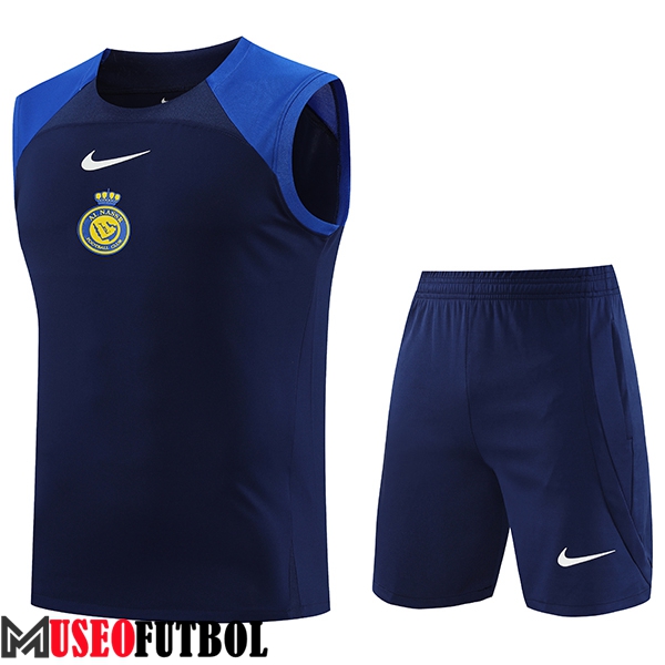 Camiseta Entrenamiento sin mangas + Cortos Al-Nassr FC Azul marino 2023/2024