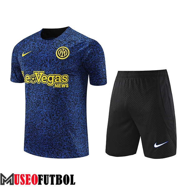 Camiseta Entrenamiento + Cortos Inter Milan Azul marino 2023/2024