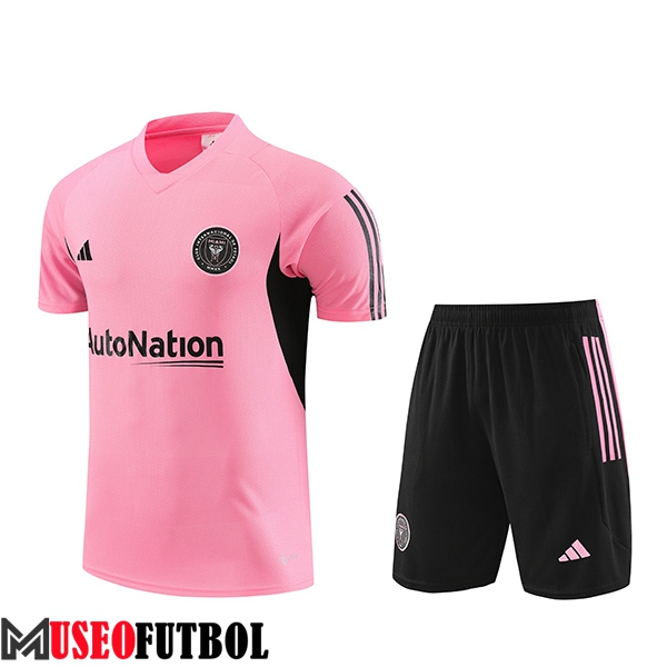 Camiseta Entrenamiento + Cortos Inter Miami CF Rosa 2023/2024