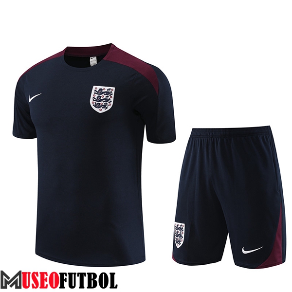 Camiseta Entrenamiento + Cortos Inglaterra Azul marino 2023/2024