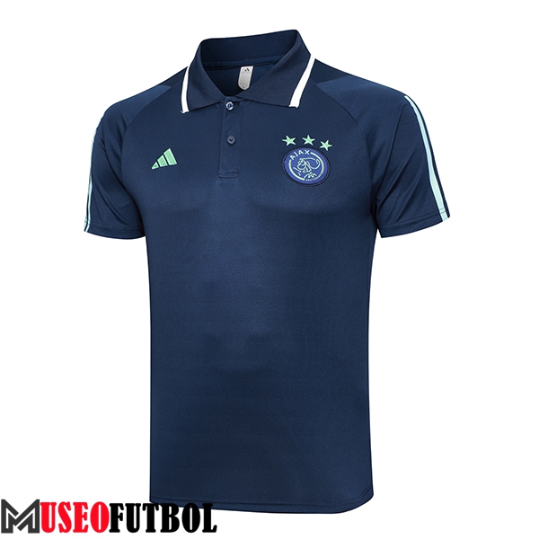 Camiseta Polo Ajax Azul marino 2023/2024