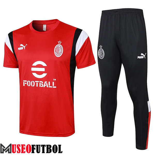 Camiseta Polo AC Milan Rojo 2023/2024 -02