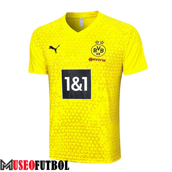 Camiseta Entrenamiento Dortmund Amarillo 2023/2024 -02