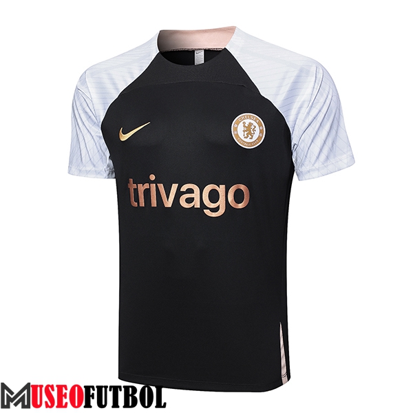 Camiseta Entrenamiento FC Chelsea Negro 2023/2024 -02