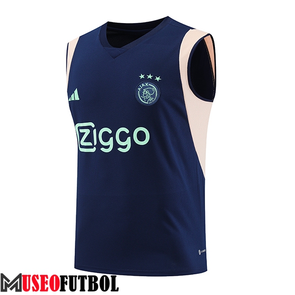 Chalecos De Futbol Ajax Azul marino 2023/2024 -02