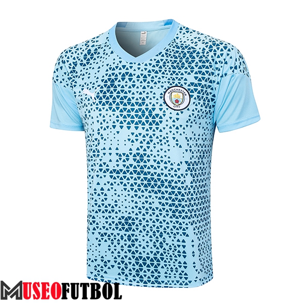 Camiseta Entrenamiento Manchester City Azul Claro 2023/2024 -03