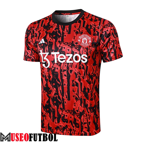 Camiseta Entrenamiento Manchester United Gris 2023/2024