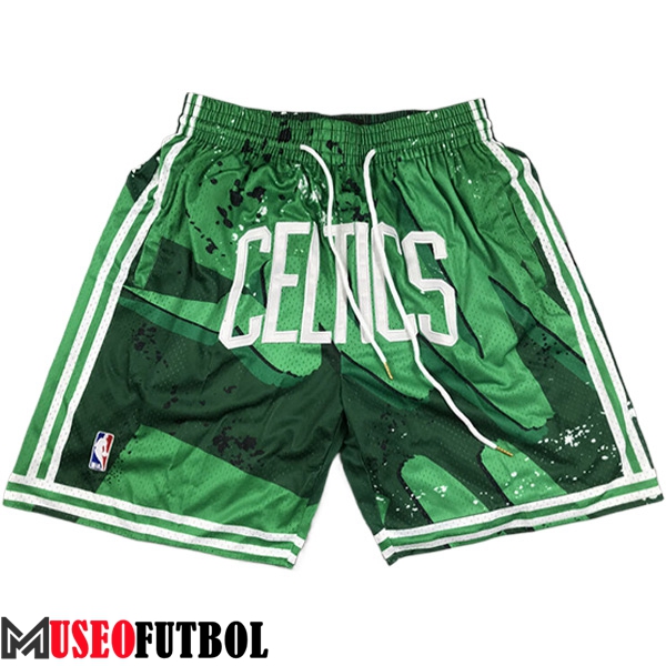 Cortos NBA Boston Celtics 2023/24 Verde -03