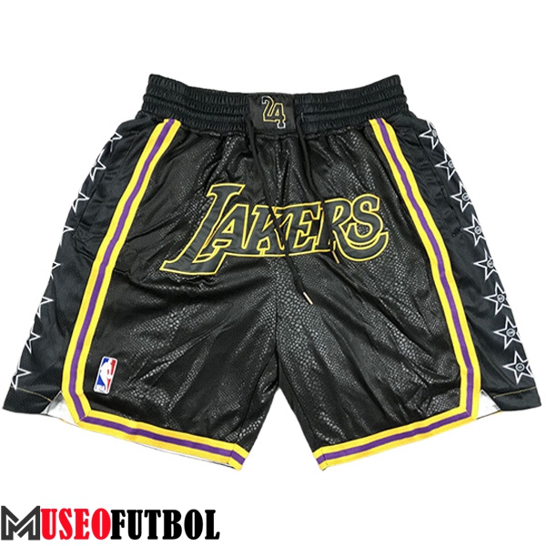 Cortos NBA Los Angeles Lakers 2023/24 Negro -02