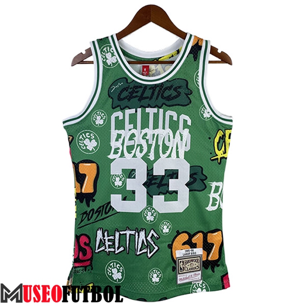 Camisetas De Futbol Boston Celtics (BIRD #33) 2023/24 Verde