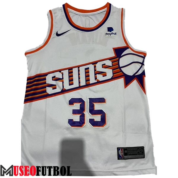 Camisetas De Futbol Phoenix Suns (DURANT #35) 2023/24 Blanco