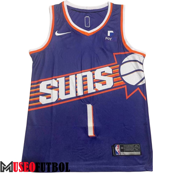 Camisetas De Futbol Phoenix Suns (BOOKER #1) 2023/24 Azul