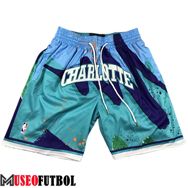 Cortos NBA Charlotte Hornets 2023/24 Azul