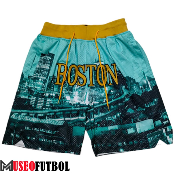 Cortos NBA Boston Celtics 2023/24 Verde -04