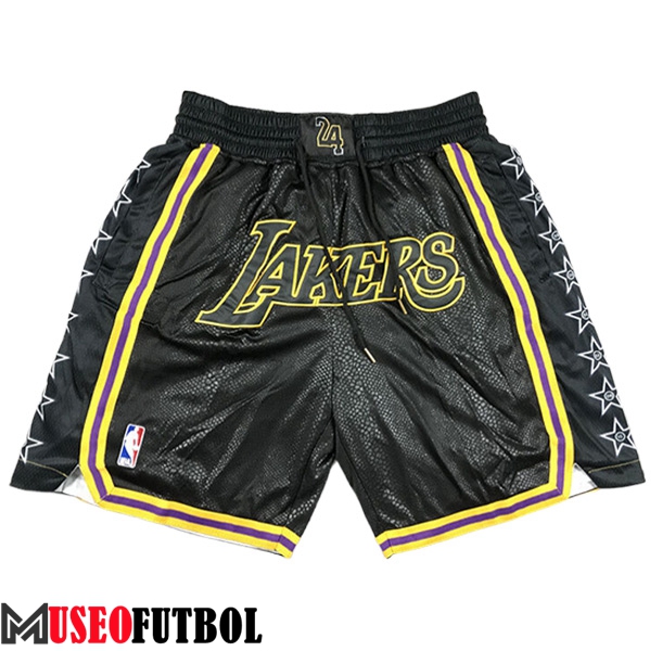 Cortos NBA Los Angeles Lakers 2023/24 Negro -03