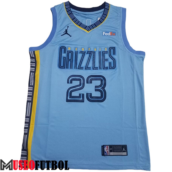 Camisetas De Futbol Memphis Grizzlies (Rosa #23) 2023/24 Azul