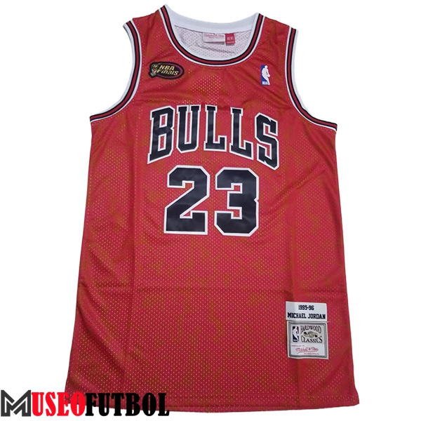 Camisetas De Futbol Chicago Bulls (JORDAN #23) 2023/24 Rojo -05