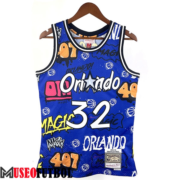 Camisetas De Futbol Orlando Magic (ONEAL #32) 2023/24 Azul