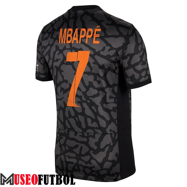 Camisetas De Futbol PSG (MBAPPÉ #7) 2023/2024 Tercera