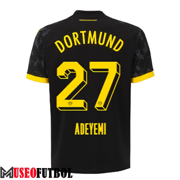 Camisetas De Futbol Dortmund BVB (ADEYEMI #27) 2023/2024 Segunda