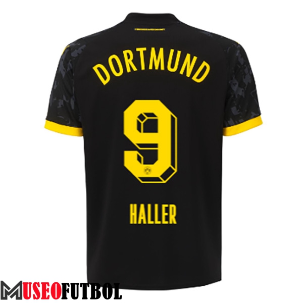 Camisetas De Futbol Dortmund BVB (HALLER #9) 2023/2024 Segunda