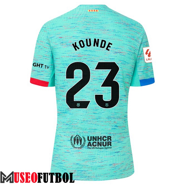 Camisetas De Futbol Barcelona (KOUNDE #23) 2023/2024 Tercera