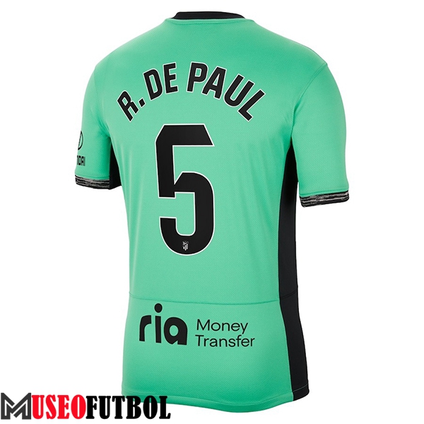 Camisetas De Futbol Atletico Madrid (R. DE PAUL #5) 2023/2024 Primera