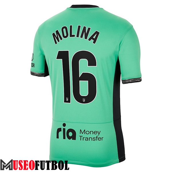 Camisetas De Futbol Atletico Madrid (NAHUEL MOLINA #16) 2023/2024 Primera