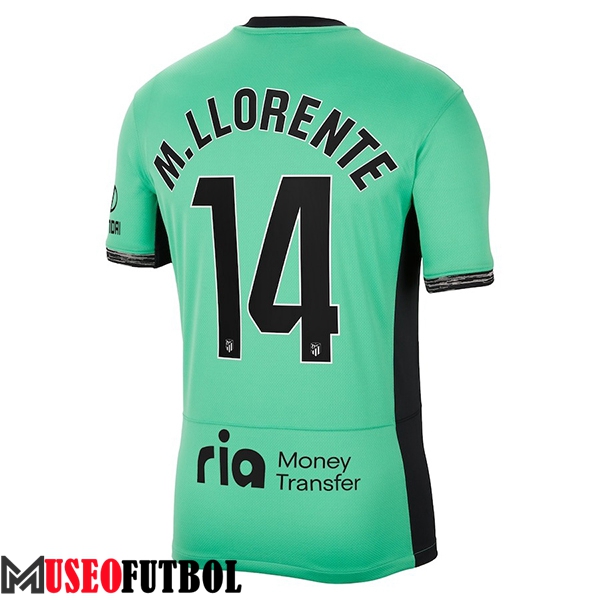 Camisetas De Futbol Atletico Madrid (M. LLORENTE #14) 2023/2024 Primera