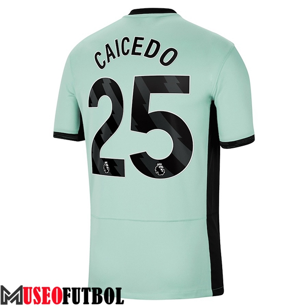 Camisetas De Futbol Chelsea (CAICEDO #25) 2023/2024 Tercera