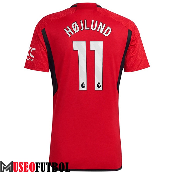 Camisetas De Futbol Manchester United (HOJLUND #11) 2023/2024 Primera