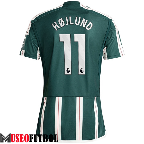 Camisetas De Futbol Manchester United (HOJLUND #11) 2023/2024 Segunda