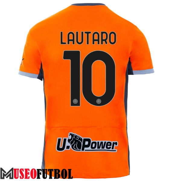 Camisetas De Futbol Inter Milan (LAUTARO #10) 2023/2024 Tercera