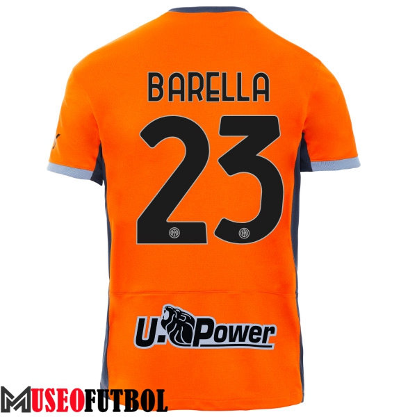 Camisetas De Futbol Inter Milan (BARELLA #23) 2023/2024 Tercera