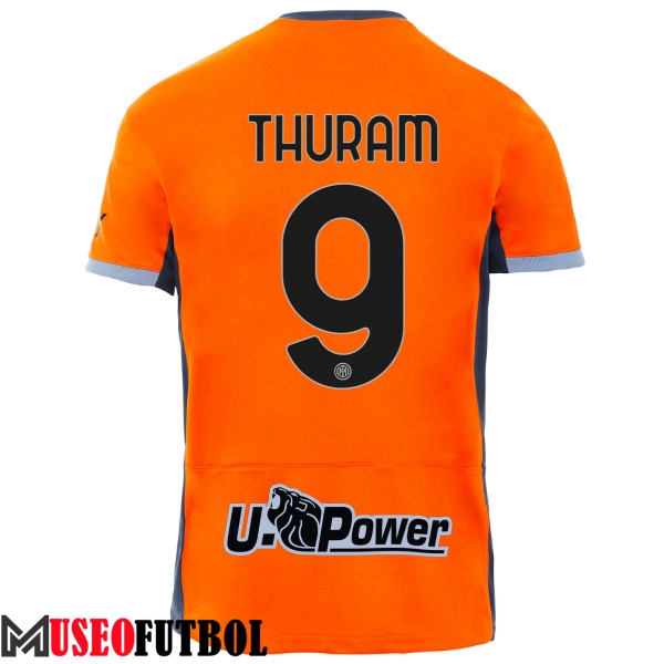 Camisetas De Futbol Inter Milan (THURAM #9) 2023/2024 Tercera