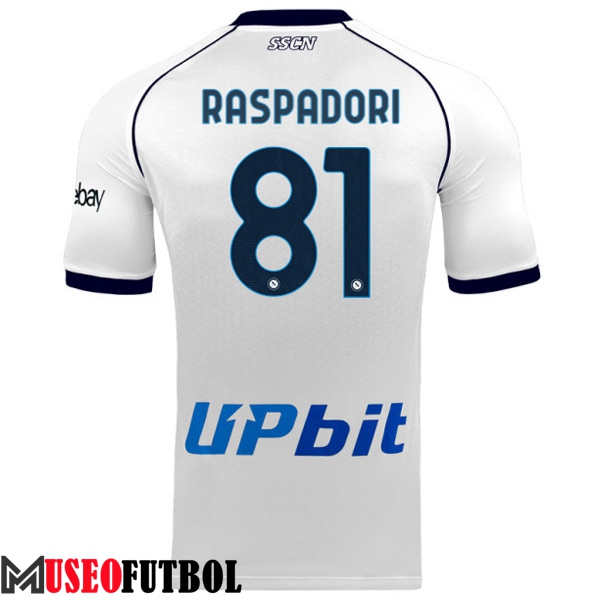 Camisetas De Futbol SSC Napoli (RASPADORI #81) 2023/2024 Segunda