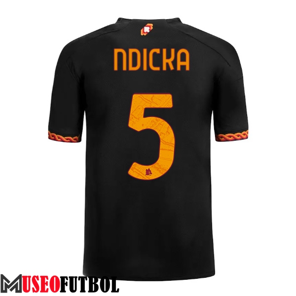 Camisetas De Futbol AS Roma (NDICKA #5) 2023/2024 Tercera