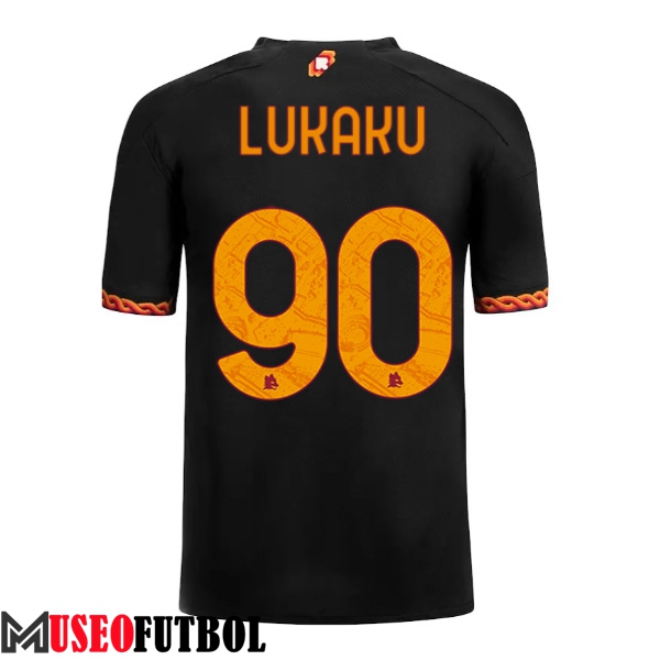 Camisetas De Futbol AS Roma (LUKAKU #90) 2023/2024 Tercera