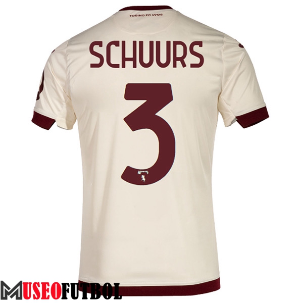 Camisetas De Futbol Torino (SCHUURS #3) 2023/2024 Segunda