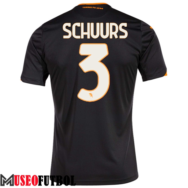 Camisetas De Futbol Torino (SCHUURS #3) 2023/2024 Tercera