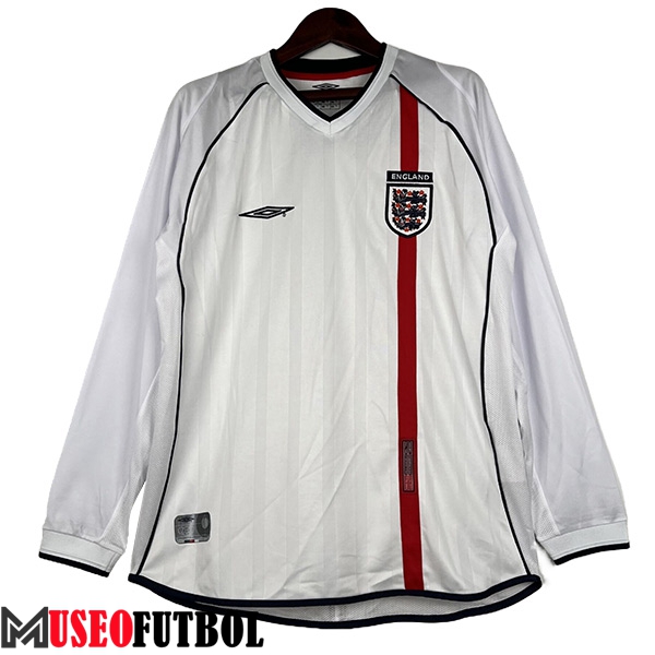 Camisetas De Futbol Inglaterra Retro Longues Primera Primera 2002